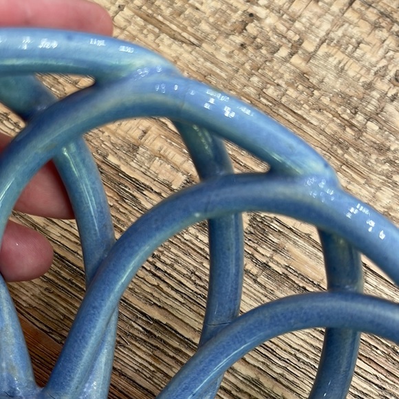 Stoneware Braided Basket - Picture 13 of 14